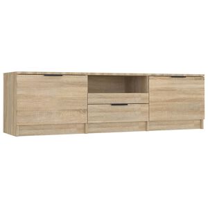 vidaXL Mueble de TV roble Sonoma 140x35x40 cm madera de ingeniería