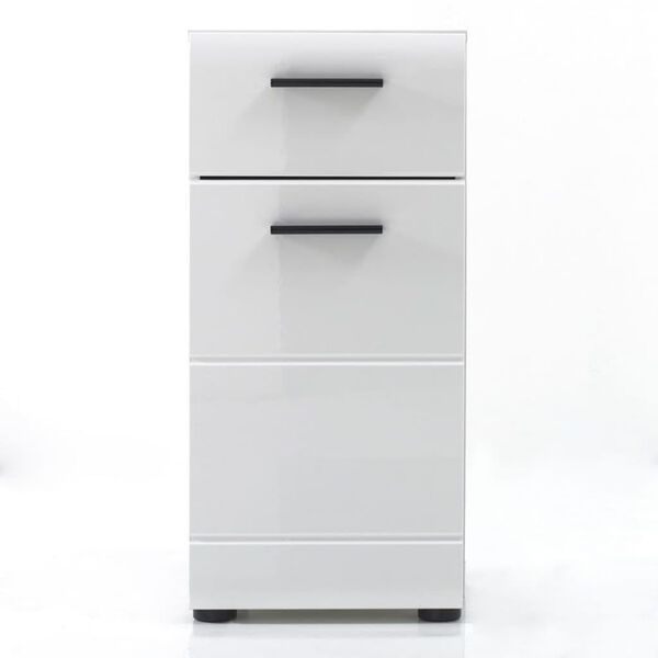 Trendteam Armario de almacenaje para ba&ntilde;o Skin blanco