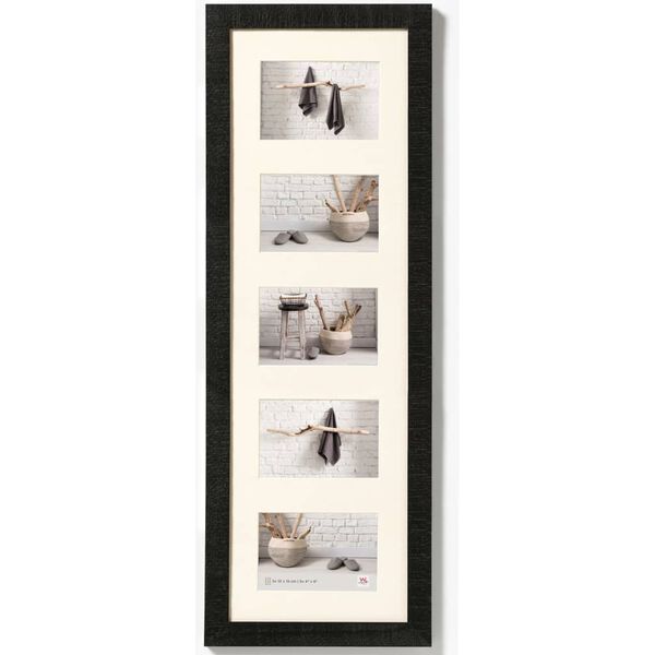 Walther Design Marco de fotos Home negro 5x10x15 cm