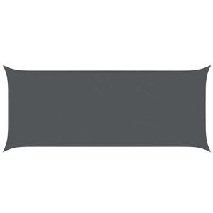 vidaXL Toldo Vela de Sombra Gris antracita 6 x 2,5 m