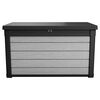 Keter Caja de almacenamiento para jard&iacute;n Denail gris antracita 380 L