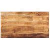 vidaXL Tablero de mesa rectangular madera maciza mango 100x50x2,5 cm