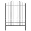 vidaXL Valla de Jard&iacute;n 7 pcs Gris 170 x 225 cm