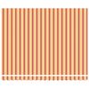 vidaXL Toldo Retr&aacute;ctil amarillo y naranja 400 x 300 cm Poli&eacute;ster