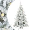 vidaXL &Aacute;rbol de Navidad artificial con ramas articuladas 180 cm