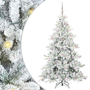 vidaXL &Aacute;rbol de Navidad artificial con ramas articuladas 180 cm
