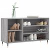 vidaXL Mueble zapatero madera contrachapada gris Sonoma 102x36x60 cm