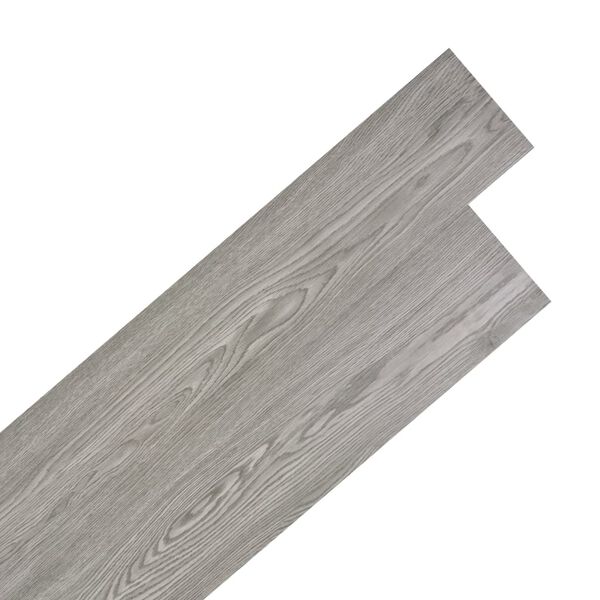vidaXL Lamas para suelo de PVC autoadhesivas gris oscuro 2,51 m&sup2; 2 mm