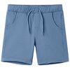 vidaXL Pantalones cortos infantiles con cord&oacute;n azul oscuro 92