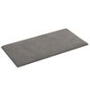 vidaXL Cabecero de Pared 12 pcs Gris Claro 30 x 15 cm Terciopelo