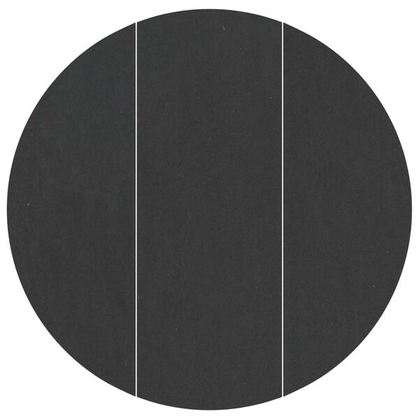 vidaXL Lona para el fondo de la piscina Negro &Oslash; 306 cm Tela no tejida