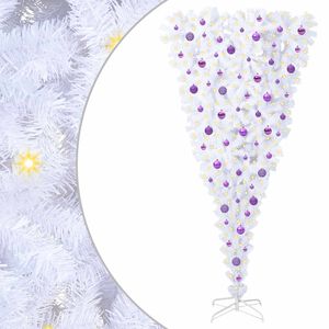 vidaXL &Aacute;rbol de Navidad artificial con 300 LED 210 cm PVC y Acero