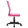 vidaXL Silla de oficina de tela de malla rosa 44x52x100 cm