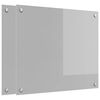 vidaXL Salpicadero de cocina 2 uds. Gris Claro 70 x 60 cm