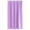vidaXL Cortinas Opacas con Anillas 2 pcs Morado 140 x 140 cm Poliéster
