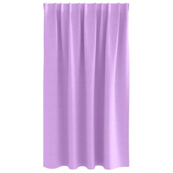 vidaXL Cortinas Opacas con Anillas 2 pcs Morado 140 x 140 cm Poliéster