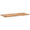 vidaXL Tablero de mesa rectangular madera maciza acacia 120x60x2 cm