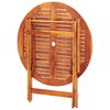 vidaXL Set de comedor de jard&iacute;n plegable 5 pzas madera eucalipto