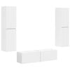 vidaXL Conjunto de mueble de TV 6 uds. Madera de ingenier&iacute;a