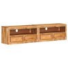 vidaXL Muebles para TV 2 uds madera maciza de acacia 88x30x40 cm