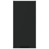 vidaXL Armario de ba&ntilde;o de pared negro 32x20x67 cm