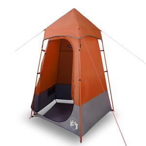 vidaXL Tienda servicio baño impermeable naranja