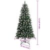 vidaXL Árbol de Navidad artificial con 150 LED Verde 50 x 50 x 120 cm