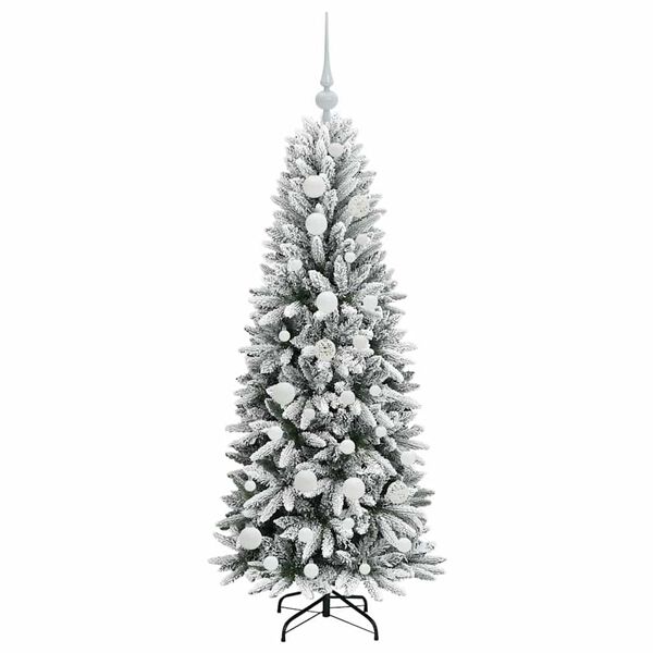 vidaXL Árbol de Navidad artificial con 150 LED 53 x 53 x 120 cm