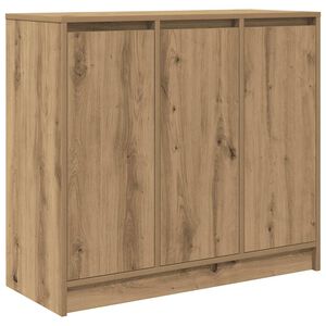 vidaXL Aparador Artisan Roble 85x34x76 cm Madera de ingenier&iacute;a