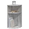 vidaXL Mesa Auxiliar Gris Sonoma 29,6 x 29,6 x 60 cm