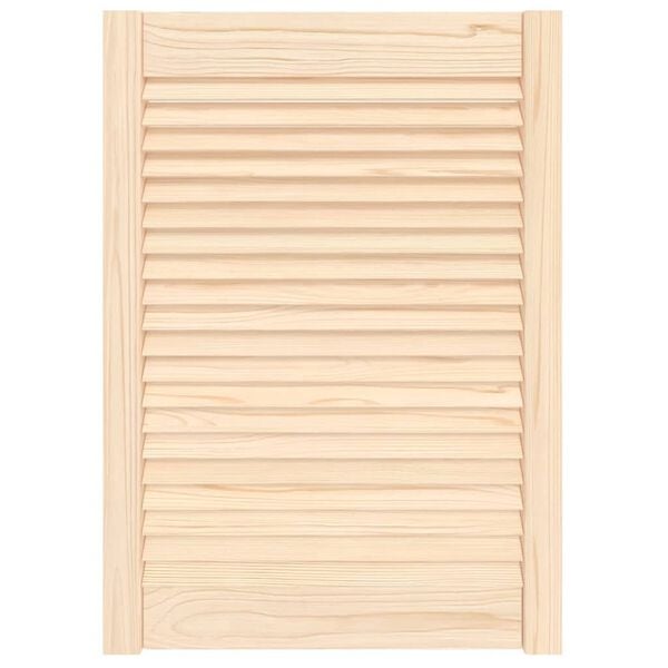 vidaXL Puerta de armario de lamas madera de pino maciza 69x49,4 cm