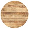 vidaXL Superficie de mesa redonda madera maciza de mango 25-27 mm 40cm