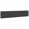 vidaXL Bordes para c&eacute;sped 10 uds acero laminado fr&iacute;o negro 20x103 cm