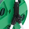 vidaXL Carrete de manguera de pie con set racores PVC verde 0,5" 50 m
