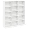 vidaXL Cabinet para CDs Blanco 96 x 23,5 x 97,5 cm