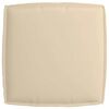 vidaXL Juego de Cojines para Palets 2 pcs Beige Tela Oxford