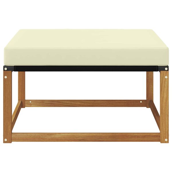 vidaXL Reposapi&eacute;s de exterior Madera de Acacia S&oacute;lida Natural