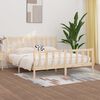 vidaXL Estructura de cama de madera maciza 200x200 cm