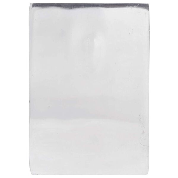 vidaXL Sujetalibros 2 pcs Plateado 11 x 14 x 17.5 cm Aluminio