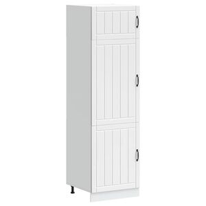 vidaXL Mueble de cocina Lucca de madera contrachapada blanca