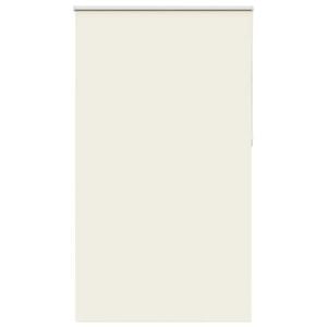 vidaXL Estor Enrollable Opaco Blanco Roto 130x210cm Tela Ancho 126,6cm