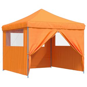 vidaXL Carpa de Fiesta 292 x 292 x 315 cm Naranja Tela Oxford