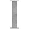 vidaXL Soportes altavoces 2 uds madera gris hormigón 30x30x95 cm