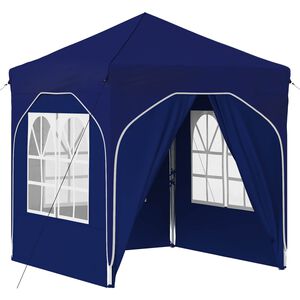 vidaXL Carpa Plegable para Fiestas 192 x 192 x 245 cm Azul