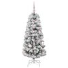 vidaXL &Aacute;rbol de Navidad artificial con ramas articuladas 120 cm