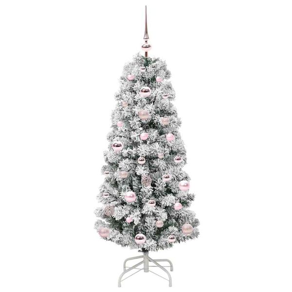 vidaXL &Aacute;rbol de Navidad artificial con ramas articuladas 120 cm
