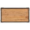 vidaXL Mesa de centro de madera maciza acacia 90x45x35 cm
