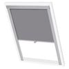 vidaXL Persiana opaca enrollable gris 206 GGL y GGU