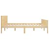 vidaXL Estructura de cama sin colch&oacute;n madera maciza de pino 180x200 cm