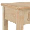 vidaXL Mesa consola de madera 110x35x80 cm